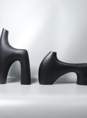 现代简约创意插花花瓶摆件家居客厅卧室装饰品简约抽象艺术摆设