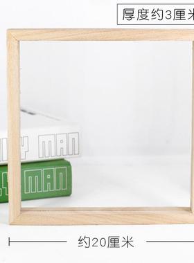 实木相框亚克力玻璃画框 儿童幼儿园diy绘画创意涂鸦手绘美术材料