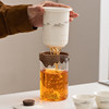 Glass travel tea set portable quick cup set