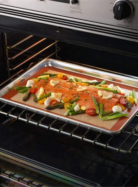 好货Reusable Silicone Baking Mats Non-Stick BBQ Grill Mat Pa