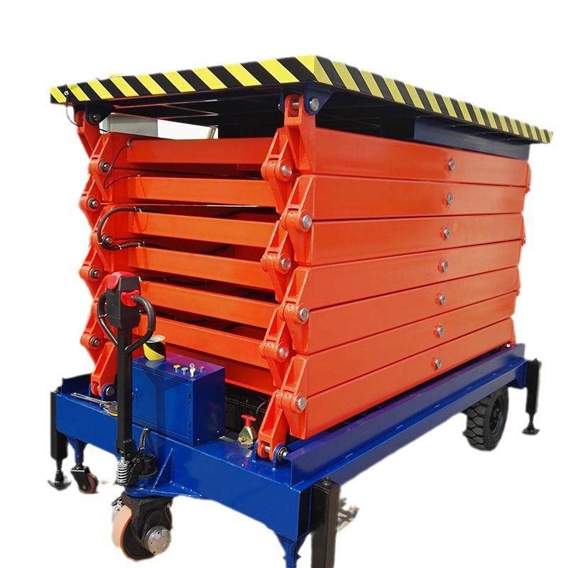 14米自行走剪叉式移动高空作业车液压升降平台全自动登高车电动,淘宝优惠券,粉丝福利购,淘宝优惠卷