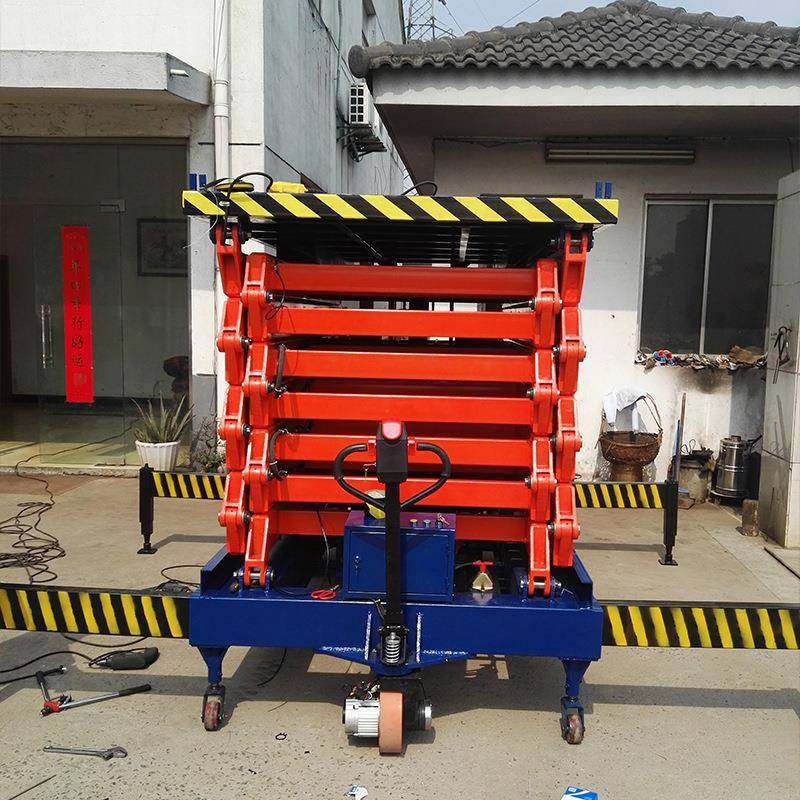 14米自行走剪叉式移动高空作业车液压升降平台全自动登高车电动,淘宝优惠券,粉丝福利购,淘宝优惠卷