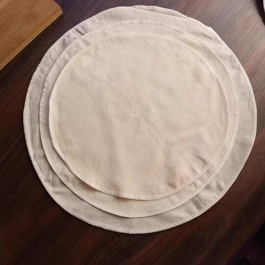 Steamer cloth steamed buns steamed buns mat non-stick household steamer cloth steamer mat round thickened basket cloth