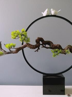 家直销工品迎客松厂系列酒店会所别艺玄关新中墅式铁YPH-18-1艺摆