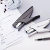 Deli hand-held stapler for home takeout packaging, supermarket commercial use, special labor-saving, durable and thickened No. 12 stapler, all-metal multi-functional standard hand-held stapler for express delivery