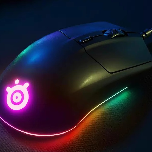 Steelseries赛睿Rival3/5电脑有线无线电竞游戏吃鸡RGB背光鼠标 - 图0