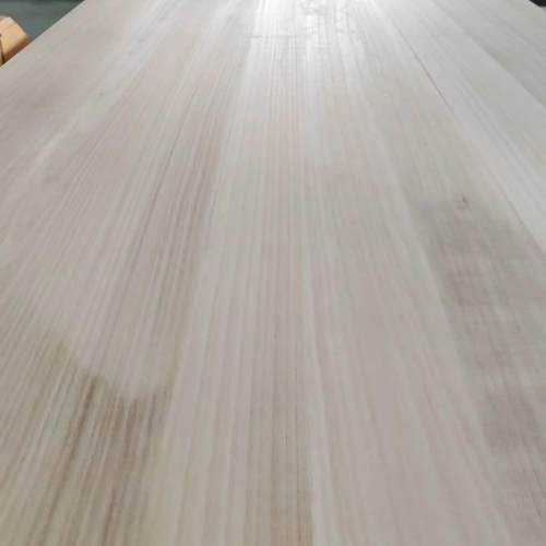 桐木直拼板AA级别原木大板实木拼板跆拳道木板木质家具配件桐木板 - 图0