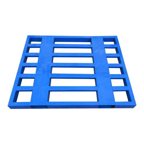 钢制叉车托盘加厚货运仓储物流半铺满铺重型平面托板金属川字托盘 - 图3