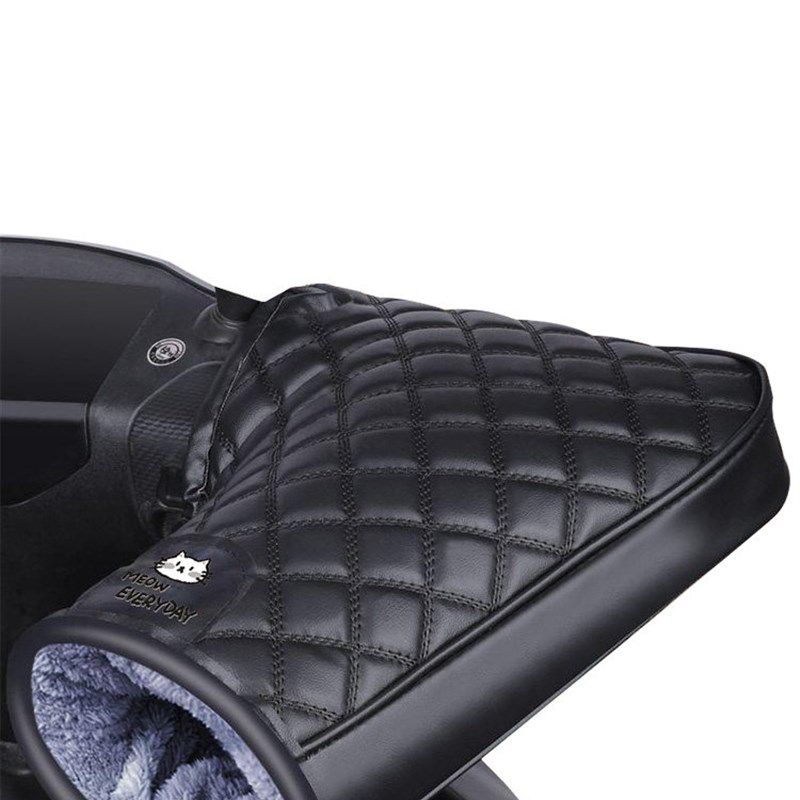 电动车手把套四季通用加绒保暖防风冬季防寒预冷防水摩托车车把套,淘宝优惠券,粉丝福利购,淘宝优惠卷