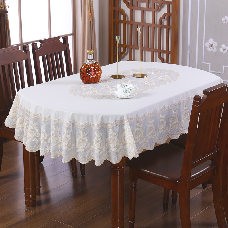 桌布椭圆形餐桌布防水防油免洗防滑家用椭圆可伸缩折叠桌桌布简约,淘宝优惠券,粉丝福利购,淘宝优惠卷