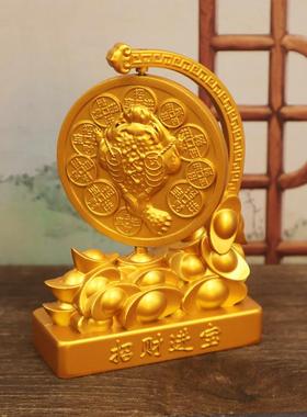 招财金蟾转转装饰品摆件家居客厅办公室酒柜门店玄关摆设生日礼物