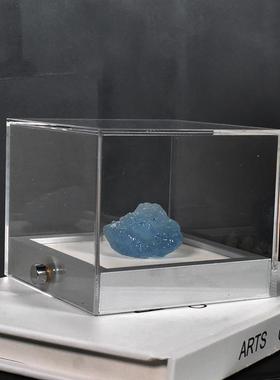 天然矿石原石标本水晶摆件现代轻奢新中式样板房客厅桌面创意礼品