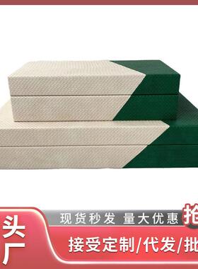 北欧简约灰黑色皮革木质软装首饰盒样板间设计师同款收纳盒装饰品
