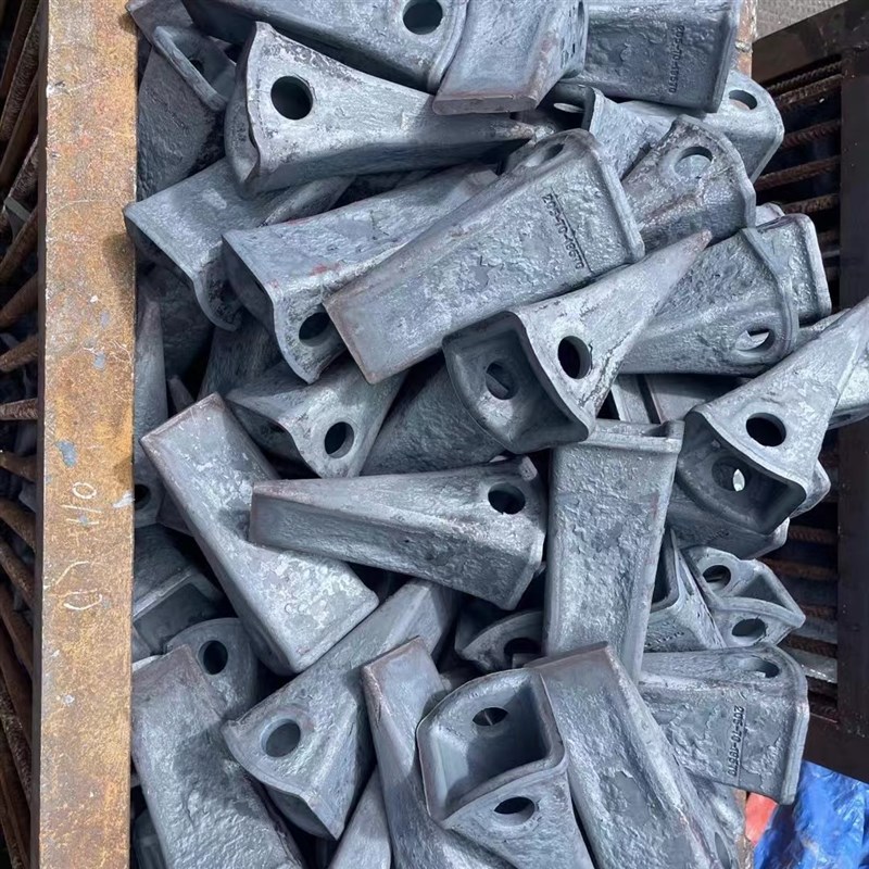 挖机斗齿徐工55 60 75 80 135 150 200 215锻造耐磨岩石平特尖牙 - 图0
