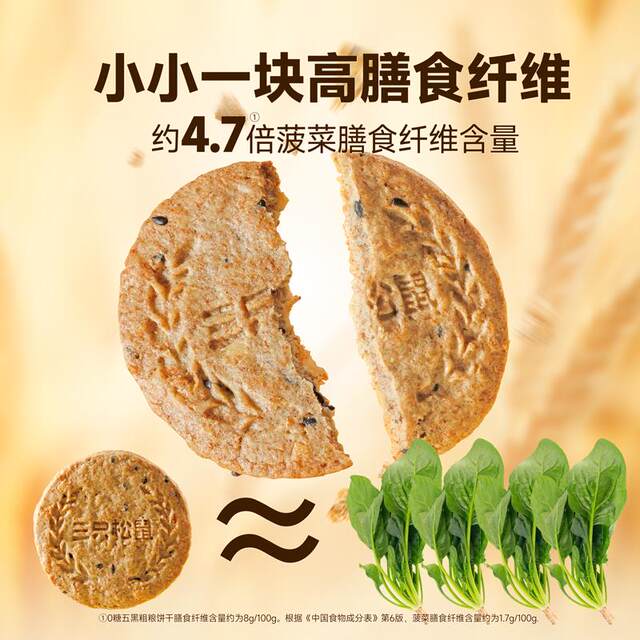Three Squirrels_Wuhei Whole Grain Biscuits 1kg