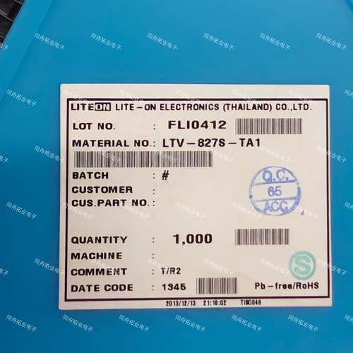 进口原装LTV-827S-TA1 LTV827 光宝高速光耦隔离器SMD8 也可配单 - 图0