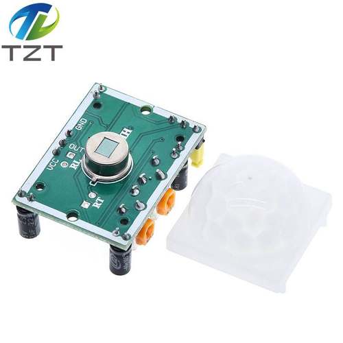 HC-SR501 人体红外感应电子模块sr501传感器热释电探头感应开关 - 图2