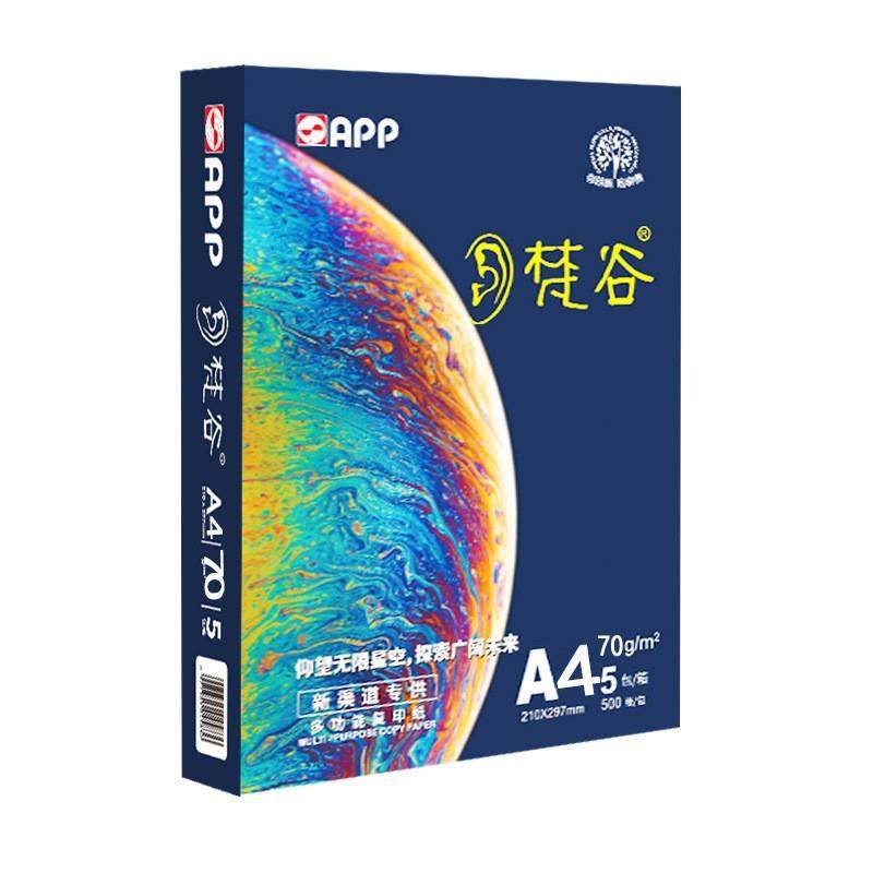 APP梵谷复印纸a4a370g80g标书打印办公用纸画画草稿纸整箱 - 图0
