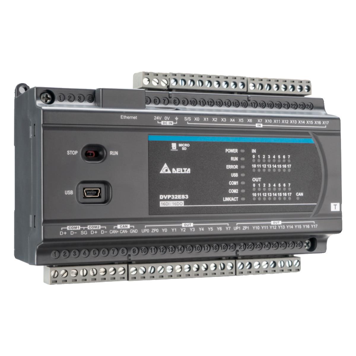 台达PLC DVP32ES300T/RDVP48ES300T/R/DVP64ES300T/DVP80ES300T/R - 图2