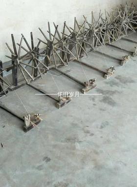 适配老式织布机民俗怀旧摆设老纺车老式民间农具影视道具纺车织布
