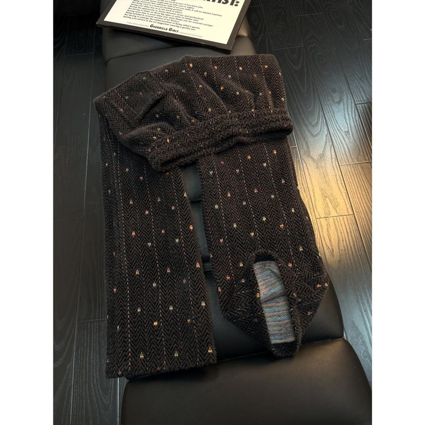 小香风七彩色条纹裤子男款秋冬美式重磅针织卫裤加厚直筒休闲长裤,淘宝优惠券,粉丝福利购,淘宝优惠卷