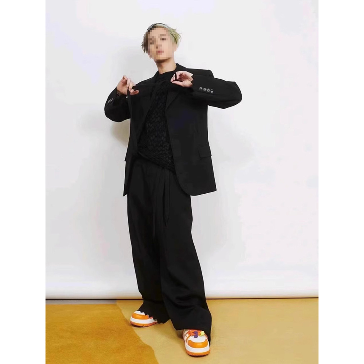 王嘉尔同款西服男高级感英伦风垫肩西装套装设计感小众休闲dk外套,淘宝优惠券,粉丝福利购,淘宝优惠卷