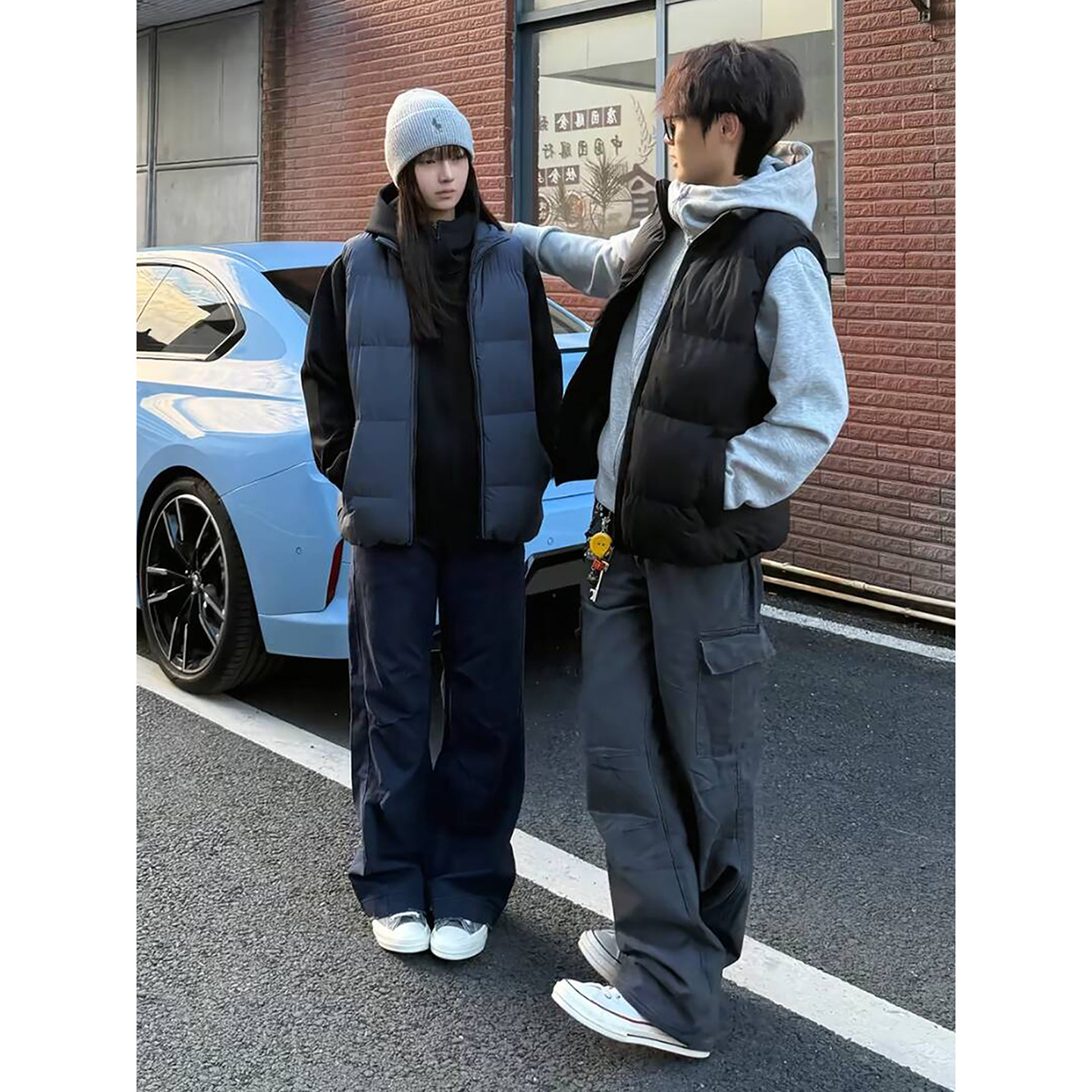 cleanfit黑色男款外穿羽绒马甲冬季立领无袖坎肩棉服加厚保暖外套,淘宝优惠券,粉丝福利购,淘宝优惠卷