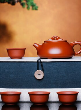 新中式茶道摆设茶壶样板房茶z室酒店博古架紫砂壶茶具工艺摆件