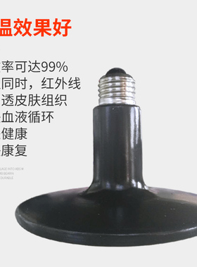 兽用陶瓷加热取暖灯保温保暖灯猪用加热灯育雏宠物陶瓷保温灯泡