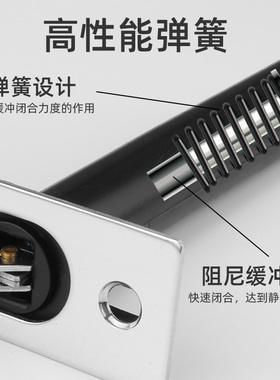 酒店门暗藏防盗链隐藏式安全链宾馆门隐形防盗扣门栓暗装保险门链