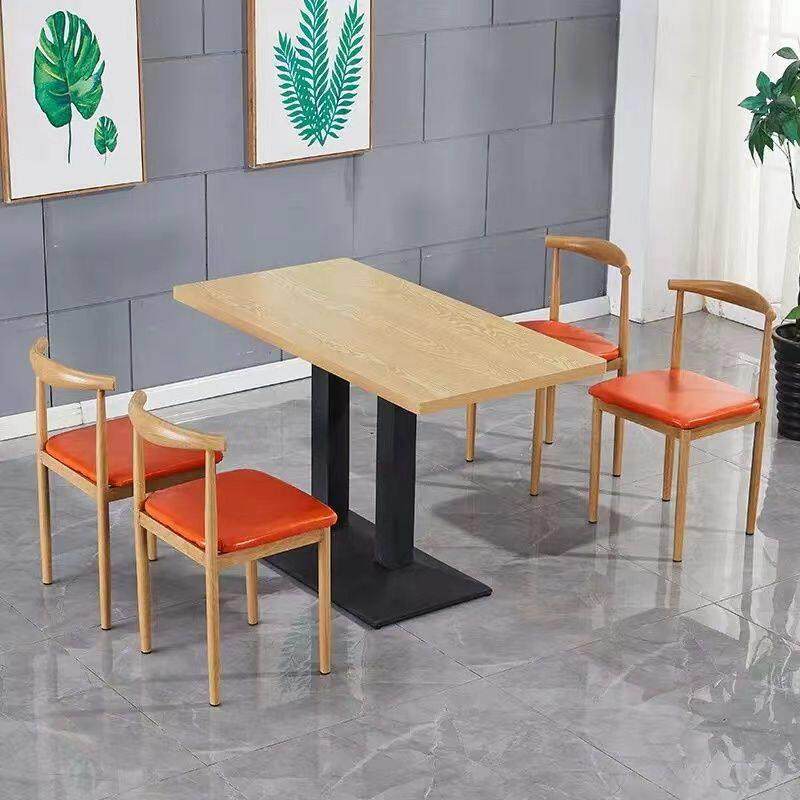 北欧快餐桌椅商用饭店餐厅桌椅组合奶茶甜品店桌子商用长桌经济型,淘宝优惠券,粉丝福利购,淘宝优惠卷