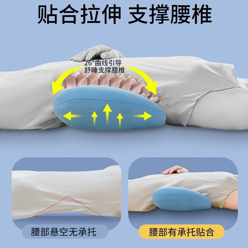 精选腰枕床上睡觉腰垫护腰专用腰椎间盘突出腰部支撑靠垫晚上睡眠,淘宝优惠券,粉丝福利购,淘宝优惠卷