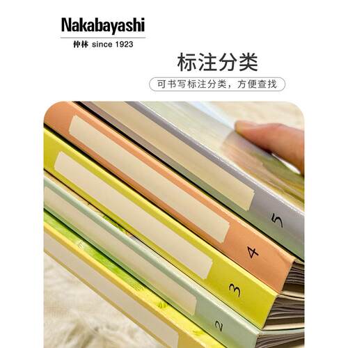 Ncl相册家庭大容量间隙5英寸相册宝丽来宽相册收集存储卡相册 - 图2