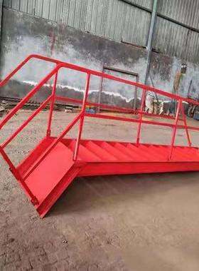 基坑直梯上下基坑安全扶梯倾斜角度异形直梯施工基坑直梯临时梯子