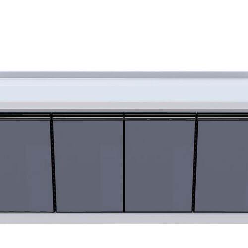 不锈钢厨房橱柜一体式厨房组合灶台加宽成品简易橱柜出租屋整装 - 图3