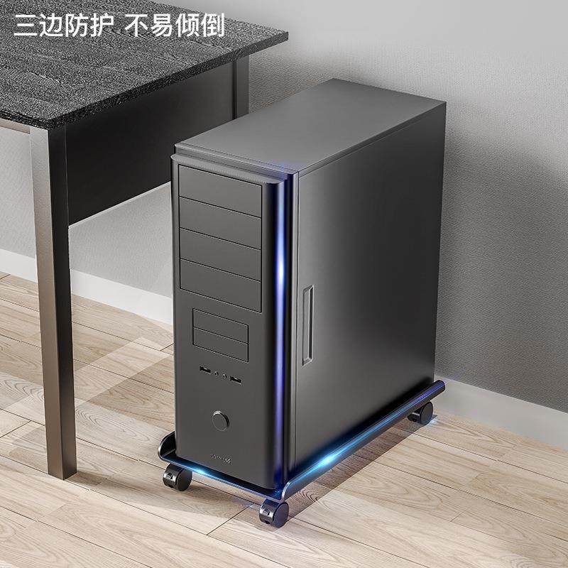 Carbon steel computer host bracket retractable chassis bracket with plug-in support rack storage rack removable base