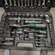 Caja de herramientas de reparación de automóvil