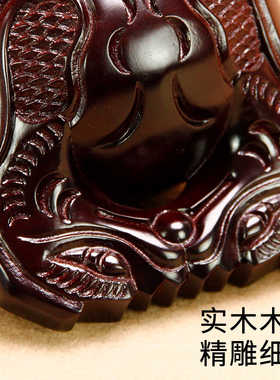 木鱼法器实木打击乐器老式原木桂柚木木鱼解压木鱼敲木鱼打击乐器