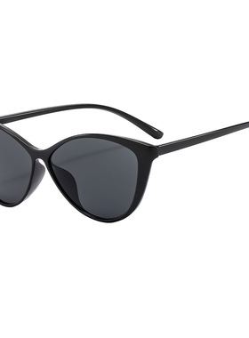 新款高级感三角猫眼蝶形辣妹眼镜架复古网红同款素颜大脸显瘦眼镜