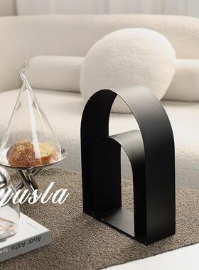 约创拱门铁艺样板间EBL售楼处意客厅电简视玄关软装饰品柜工艺品