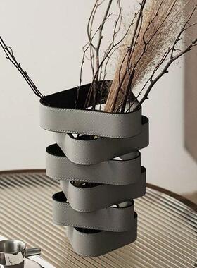 现LNV代轻奢花瓶花器家品酒居样板房花客厅店民宿玄关装饰礼插摆