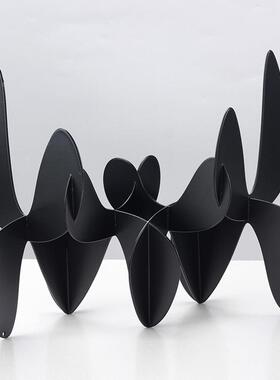 艺创术错落插片摆件意板现代简约家居玄样房软几何VIY抽象关软装