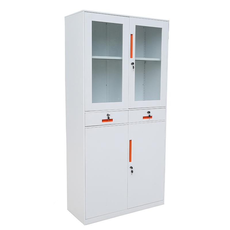 办公室文件柜柜资柜财务铁皮柜料子档案凭证储铁柜带锁物柜更衣柜 - 图1