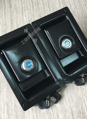 挖掘机边门锁卡特日立神钢住友沃尔沃现代加藤大宇侧门边盖锁配件