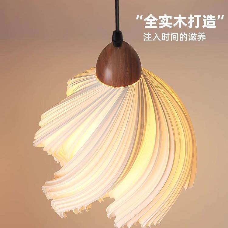 护眼浪漫法式奶油裙摆吊灯玄关背景墙装饰氛围中古卧室床头吊线灯,淘宝优惠券,粉丝福利购,淘宝优惠卷