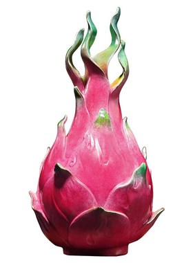 快速发货火龙果铜摆件红红z火火客厅电视柜桌面装饰品开业乔迁