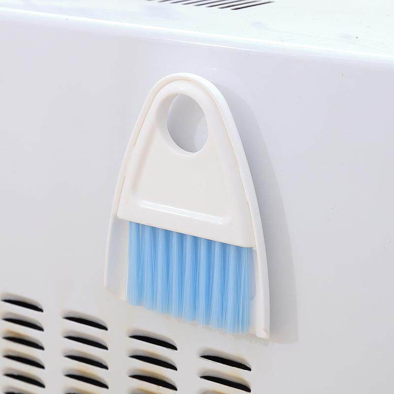 日本KM带磁吸式微波炉清洁刷键盘桌面迷你笤帚簸箕办公桌清理刷子,淘宝优惠券,粉丝福利购,淘宝优惠卷