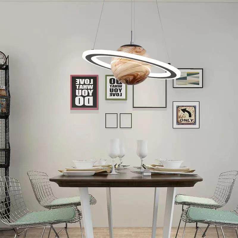 儿童卧室灯创意新款男女孩房间灯现代简约led护眼太空星球房间灯,淘宝优惠券,粉丝福利购,淘宝优惠卷