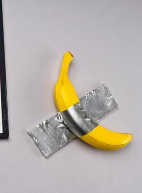 新品胶带香蕉挂件创意家居树脂工艺品壁饰墙壁装饰品酒吧挂件