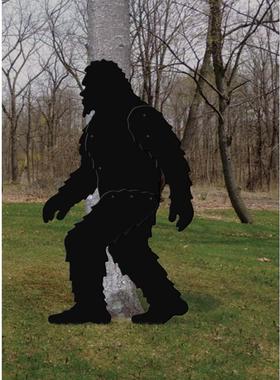 草坪大猩猩装饰花园插牌花园摆件创意花园摆放野人仿真小插件